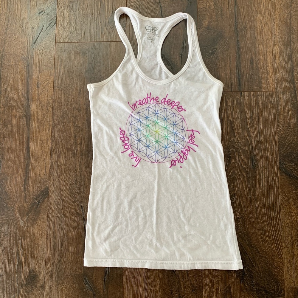 EUC - yoga/workout tank top
